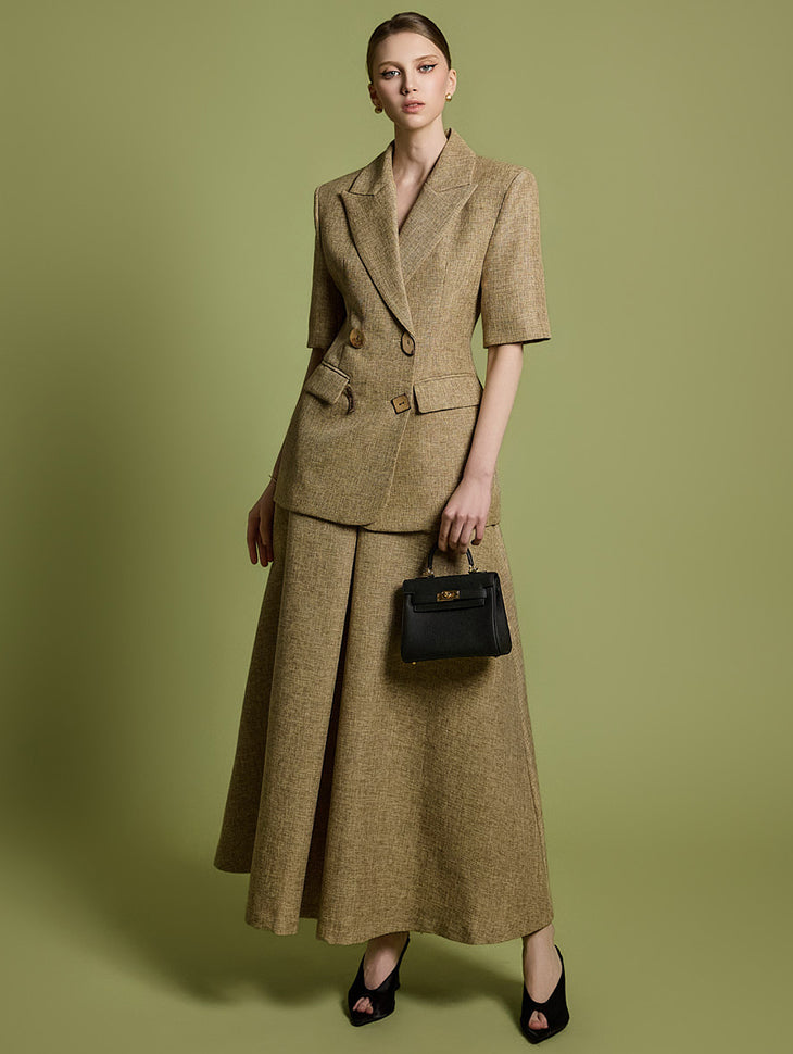 TP9171 夹克和裙子套装