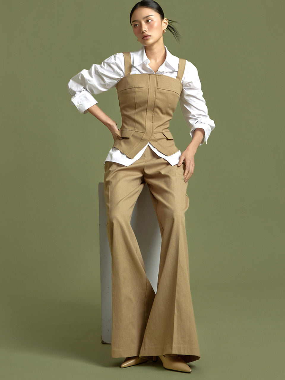 TP9172 Sleeveless top and pants set