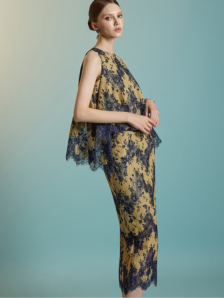 TP9176 衬衫和裙子套装