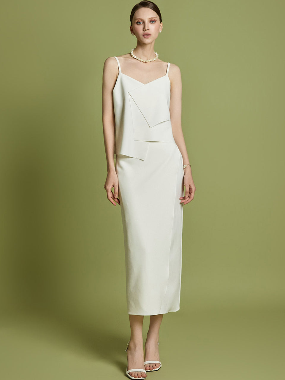 TP9177 衬衫和裙子套装