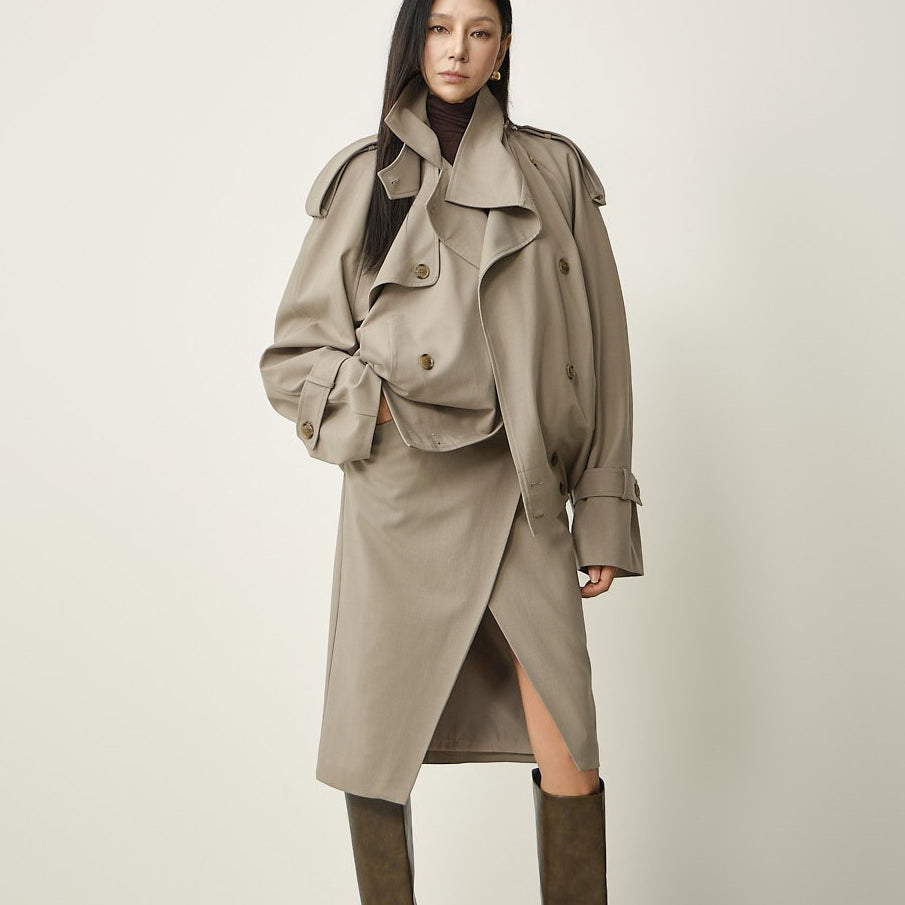 TP9220 夹克与半身裙套装