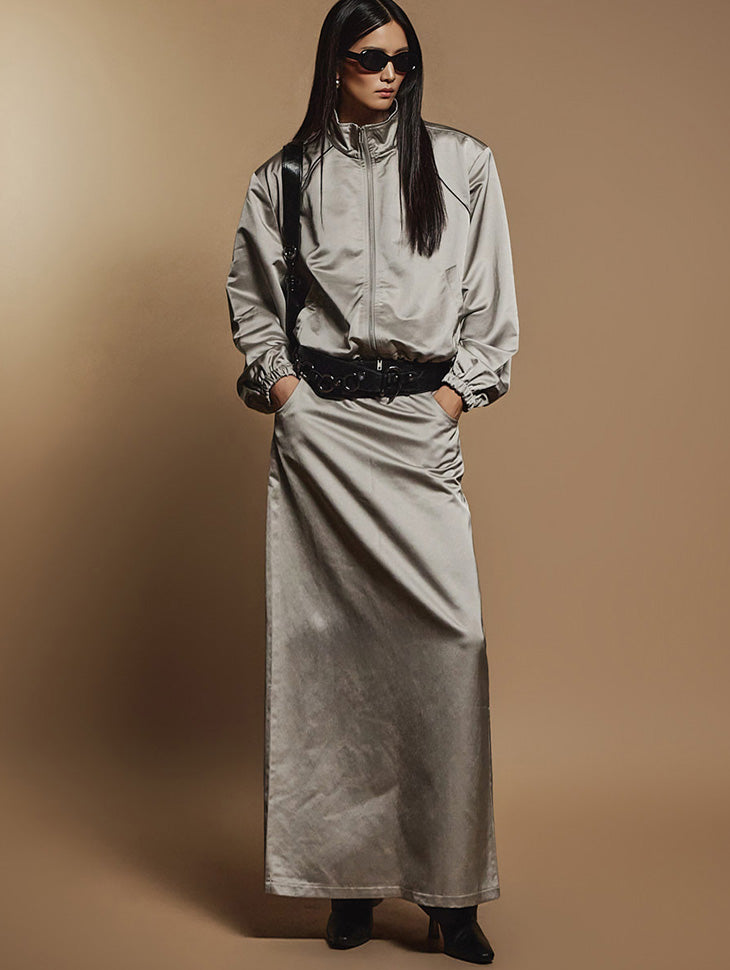 TR034 拉链卫衣套装