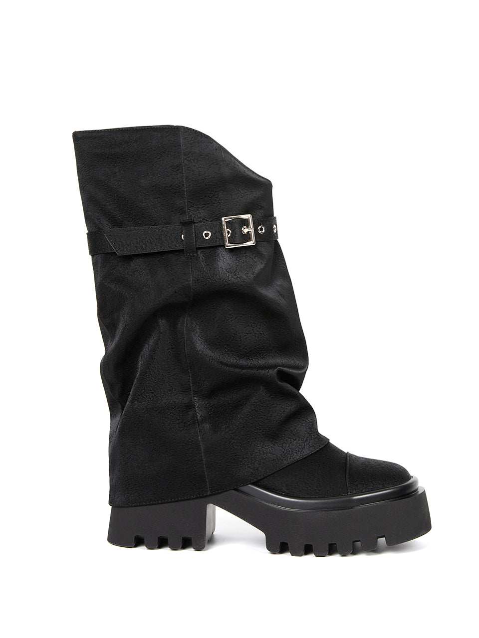 AR-3377 クラックルミドルフォールドオーバーブーツ