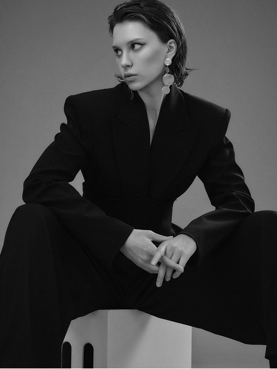 MBDJ006 量身定制一粒扣单夹克(紧身胸衣套装)