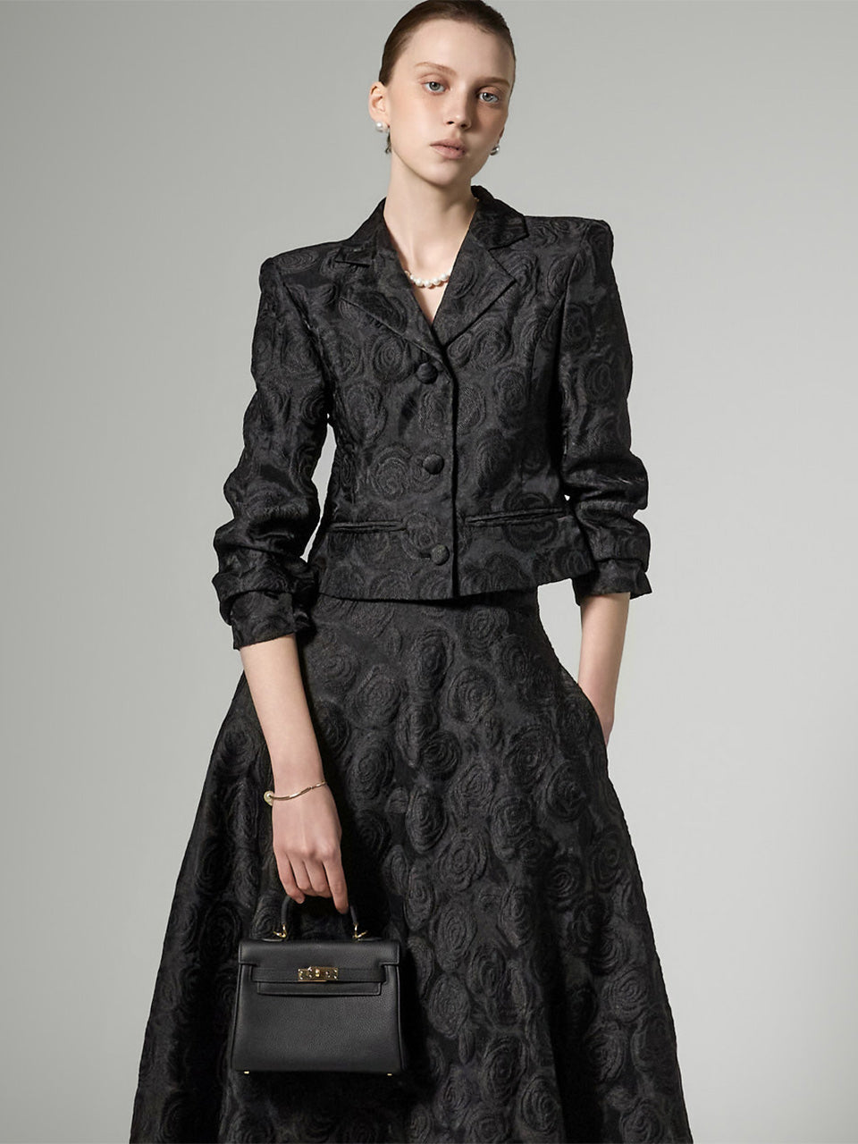 J3118 Flower Pattern Jacket