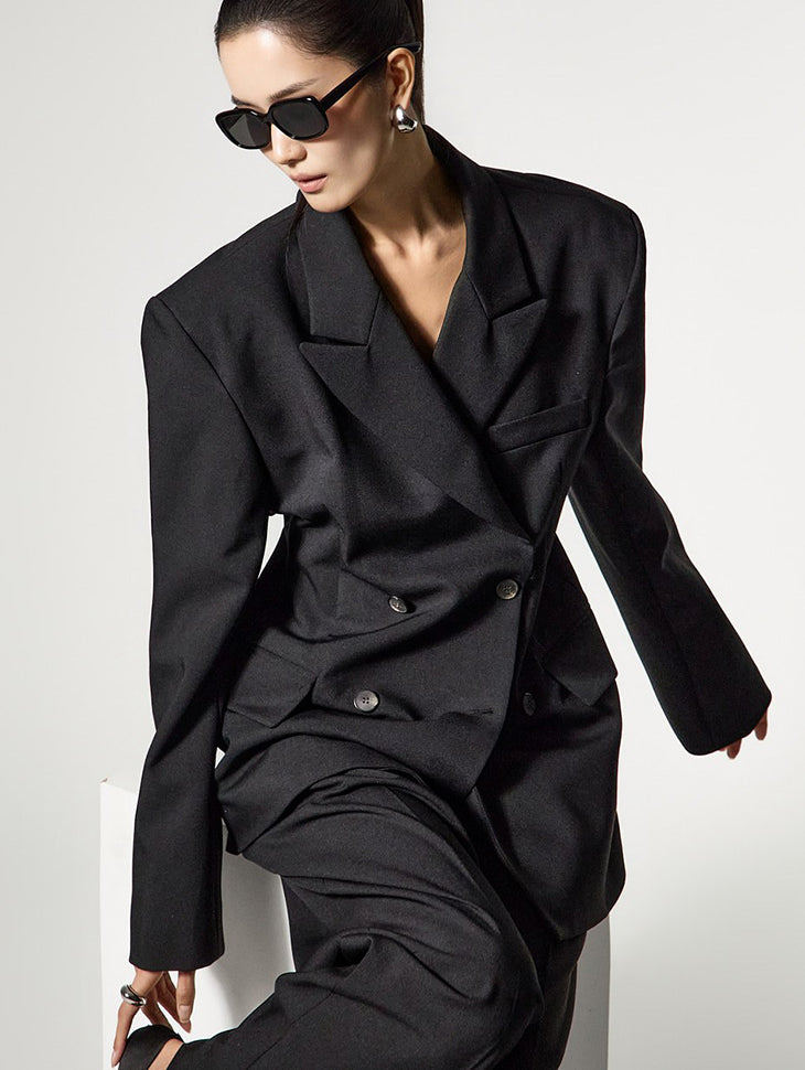 J9371 双排扣夹克