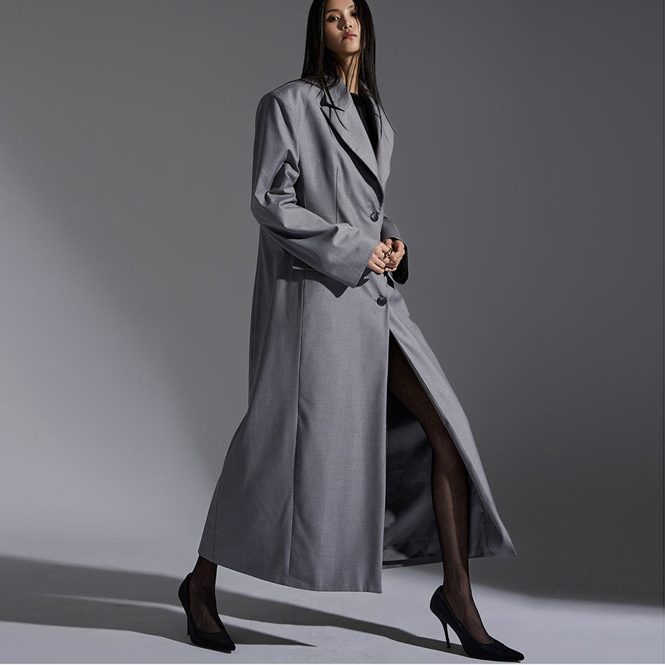 J2240 Oversized Single Long coat
