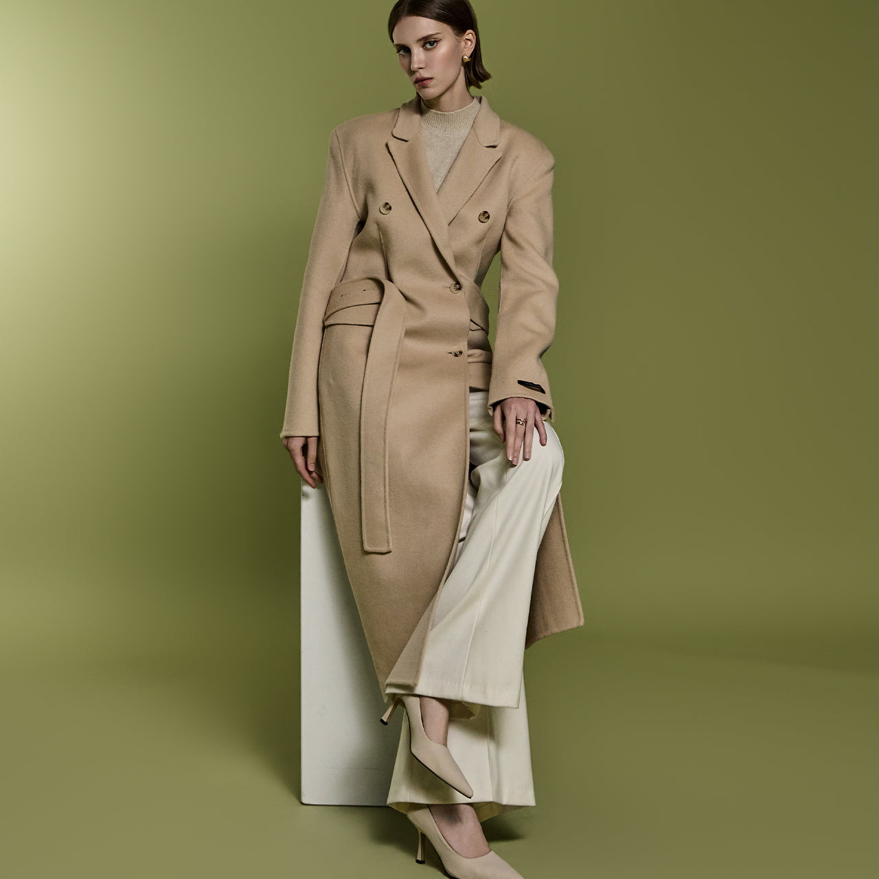 J2417 Wool Long coat