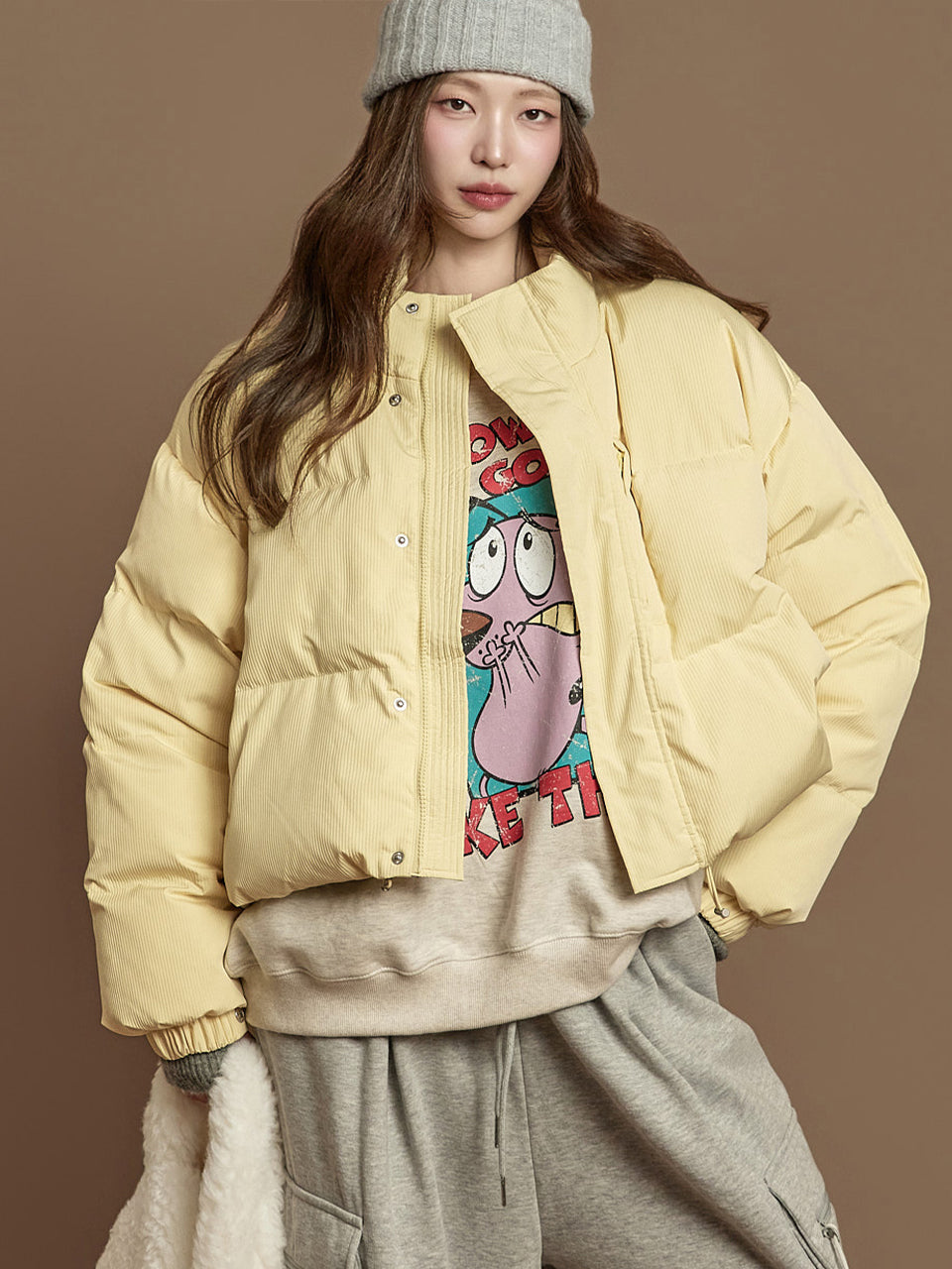 J3024 Down Crop  Jacket
