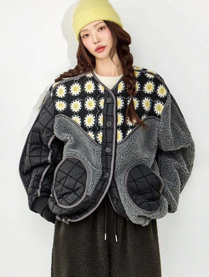 J3089 Flower Mix Jacket