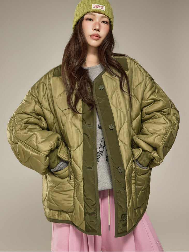 J3309 Quilted Liner Jumper