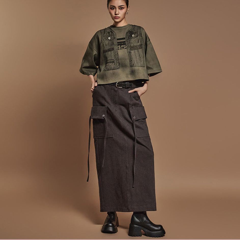 SK2852 Cargo Skirt