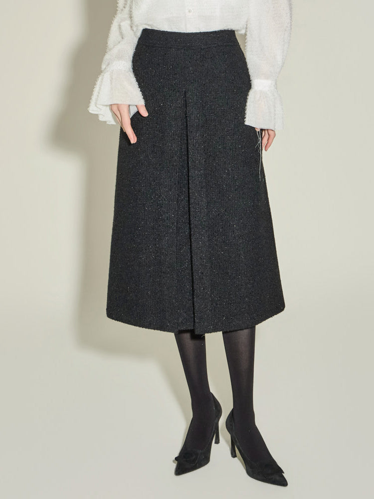 SK3146 Flared Wool Skirt