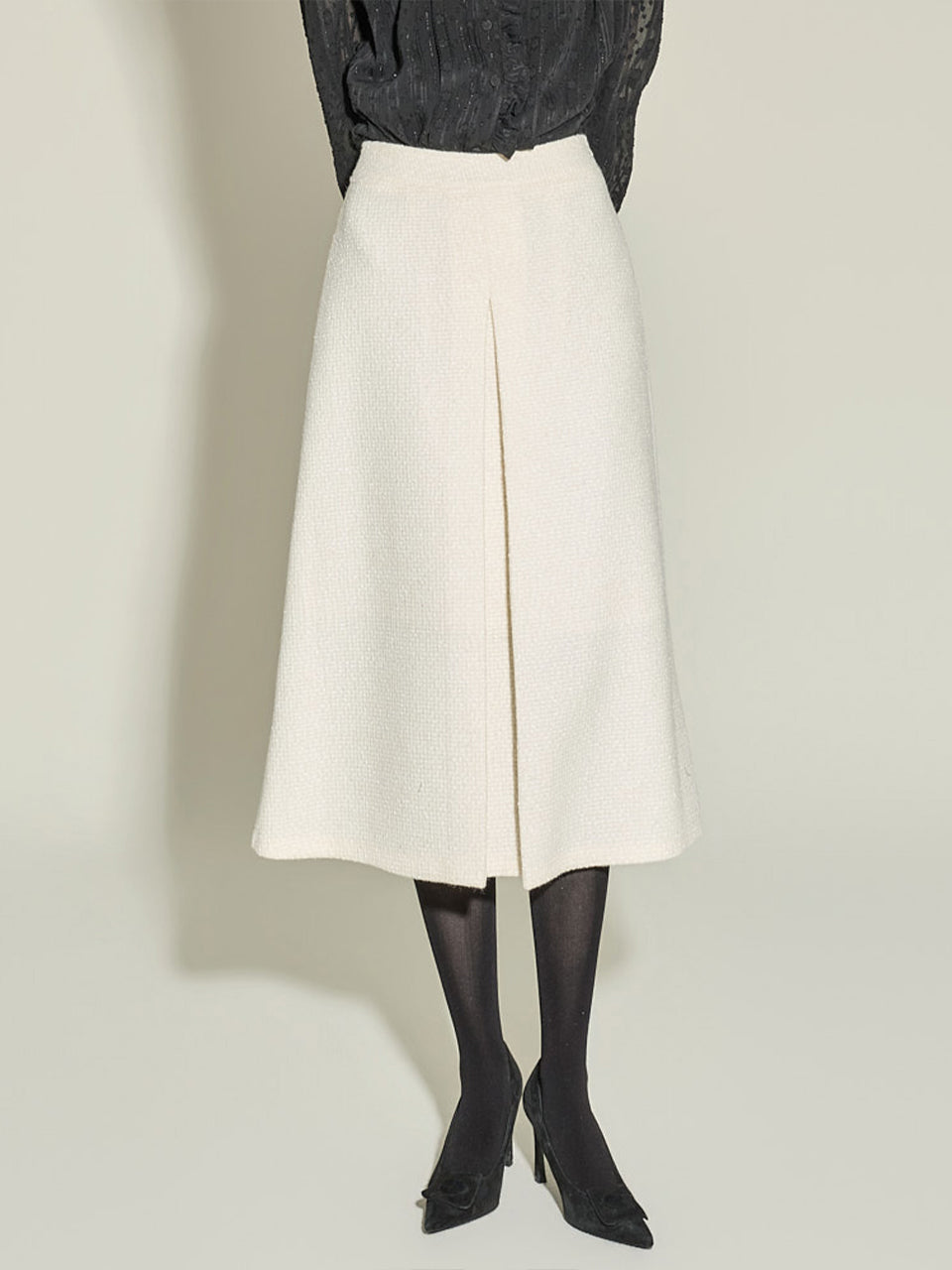 SK3146 Flared Wool Skirt