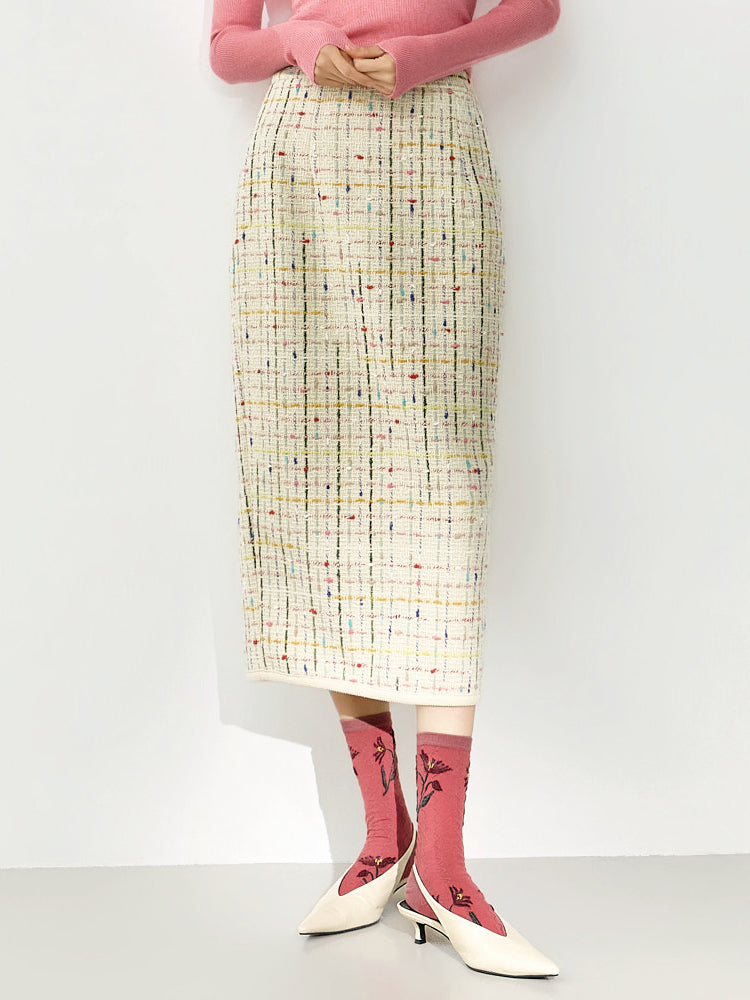 SK3153 Tweed Skirt