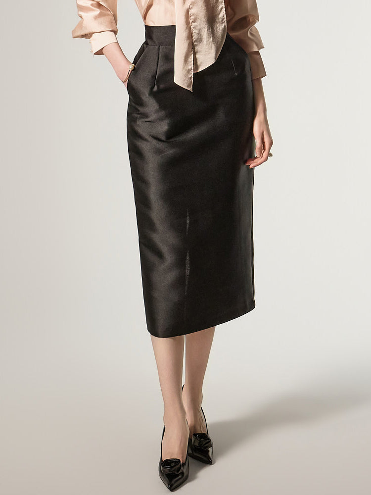 SK3187 ハイウエストスカート