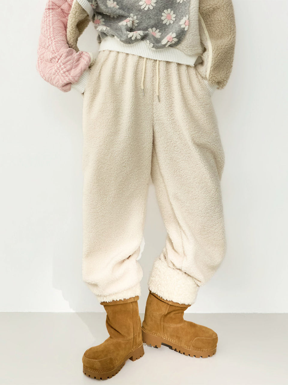 P3719 Boucle Swaet Fleece Pants