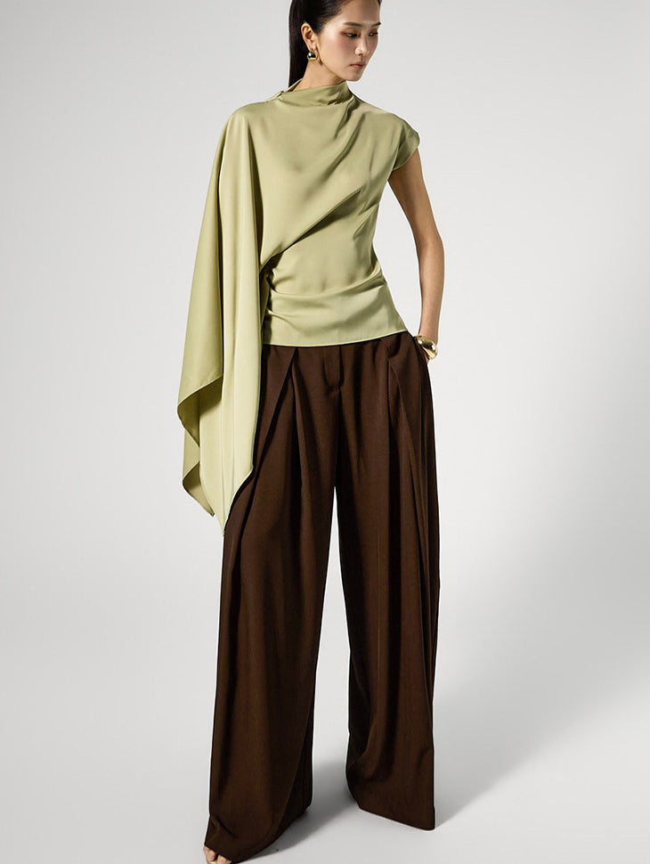 P3746 Two-Tuck Wide Slacks