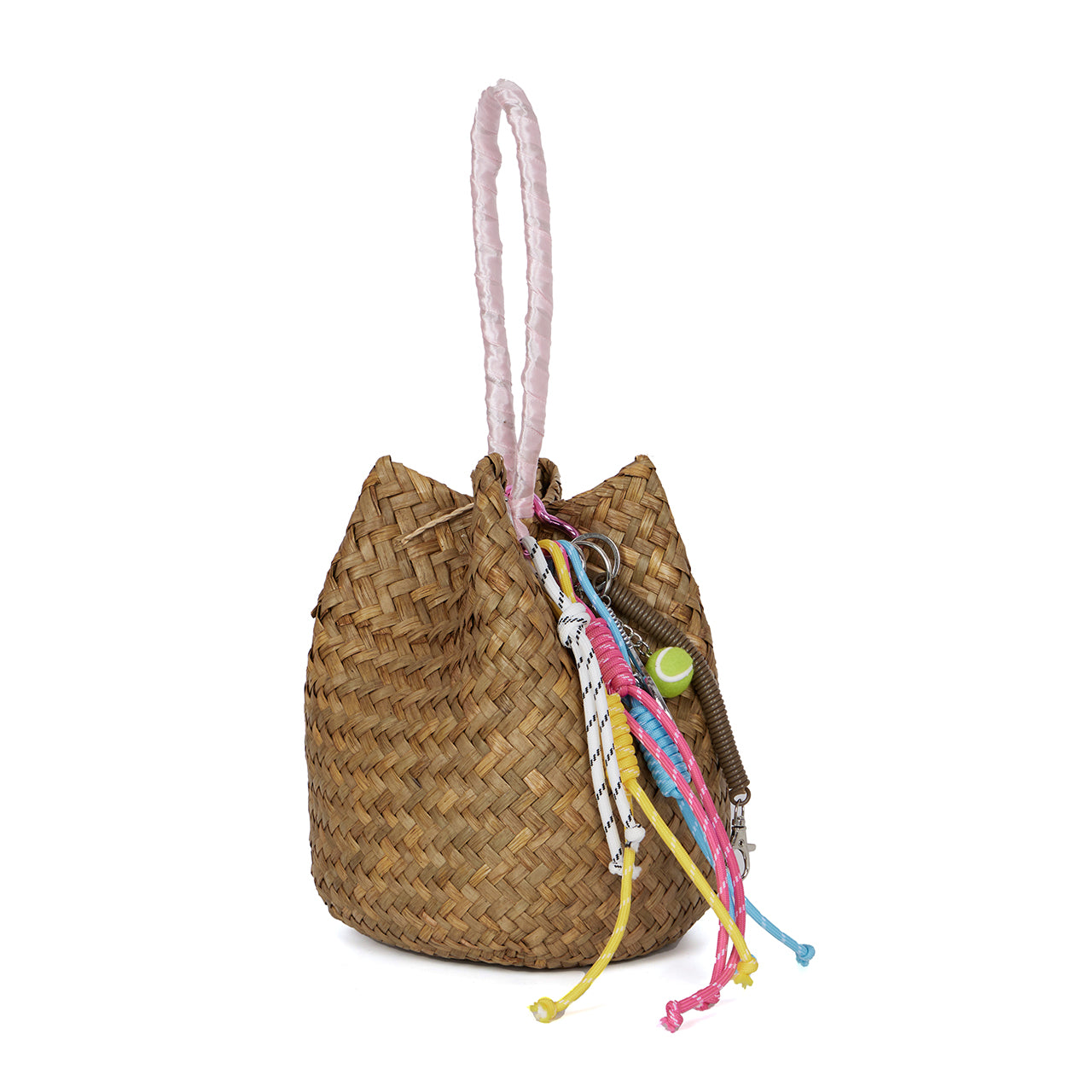 A-1603 Rattan Bucket Bag