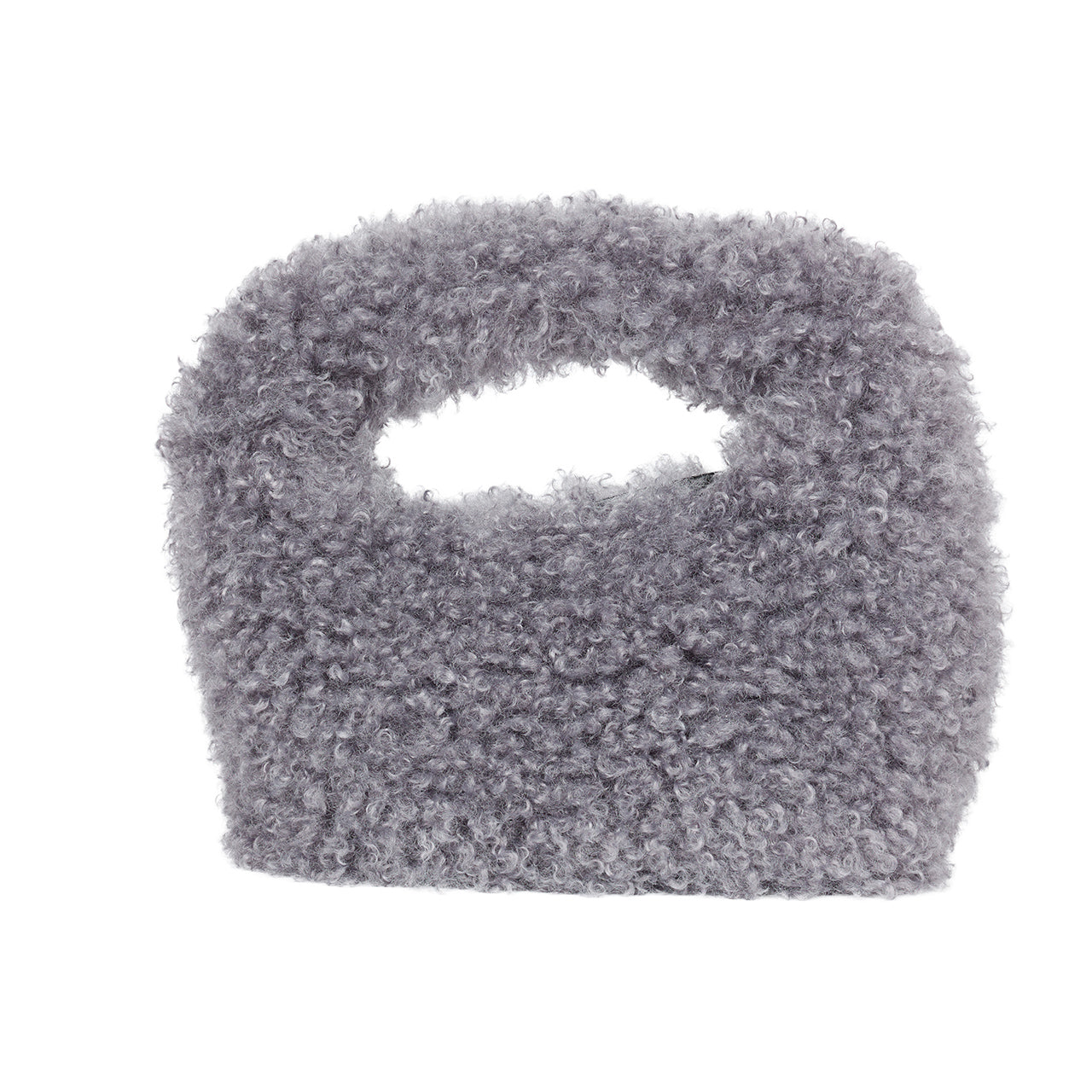 A-1626 Fur Mini Handle Bag