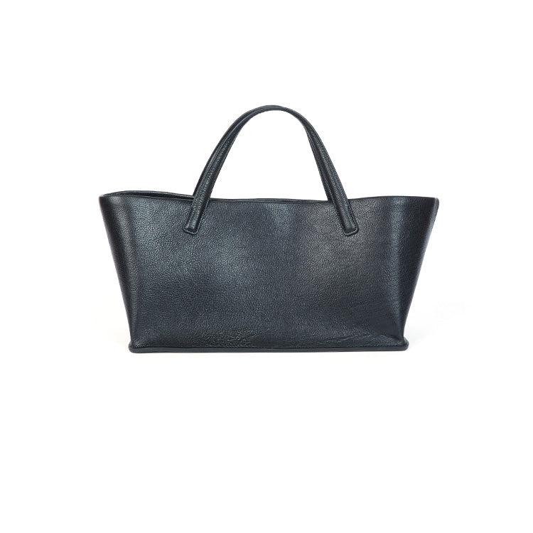 A-1628 Leather Big Handle Bag