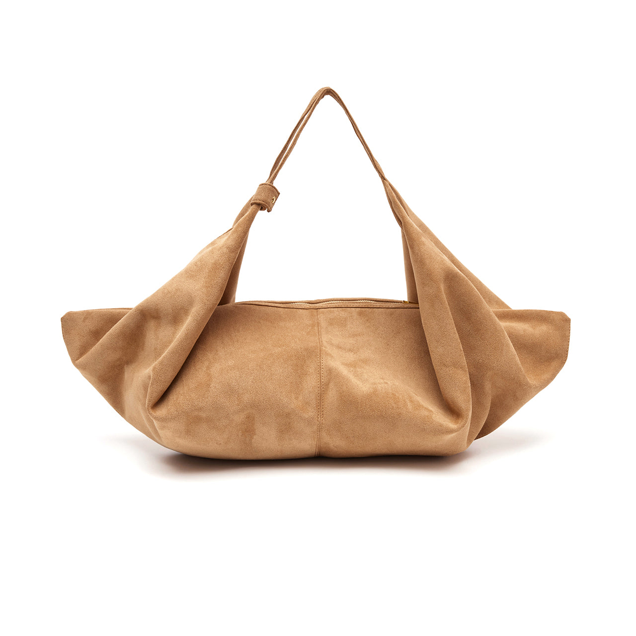 A-1630 Suede Big Shoulder Bag