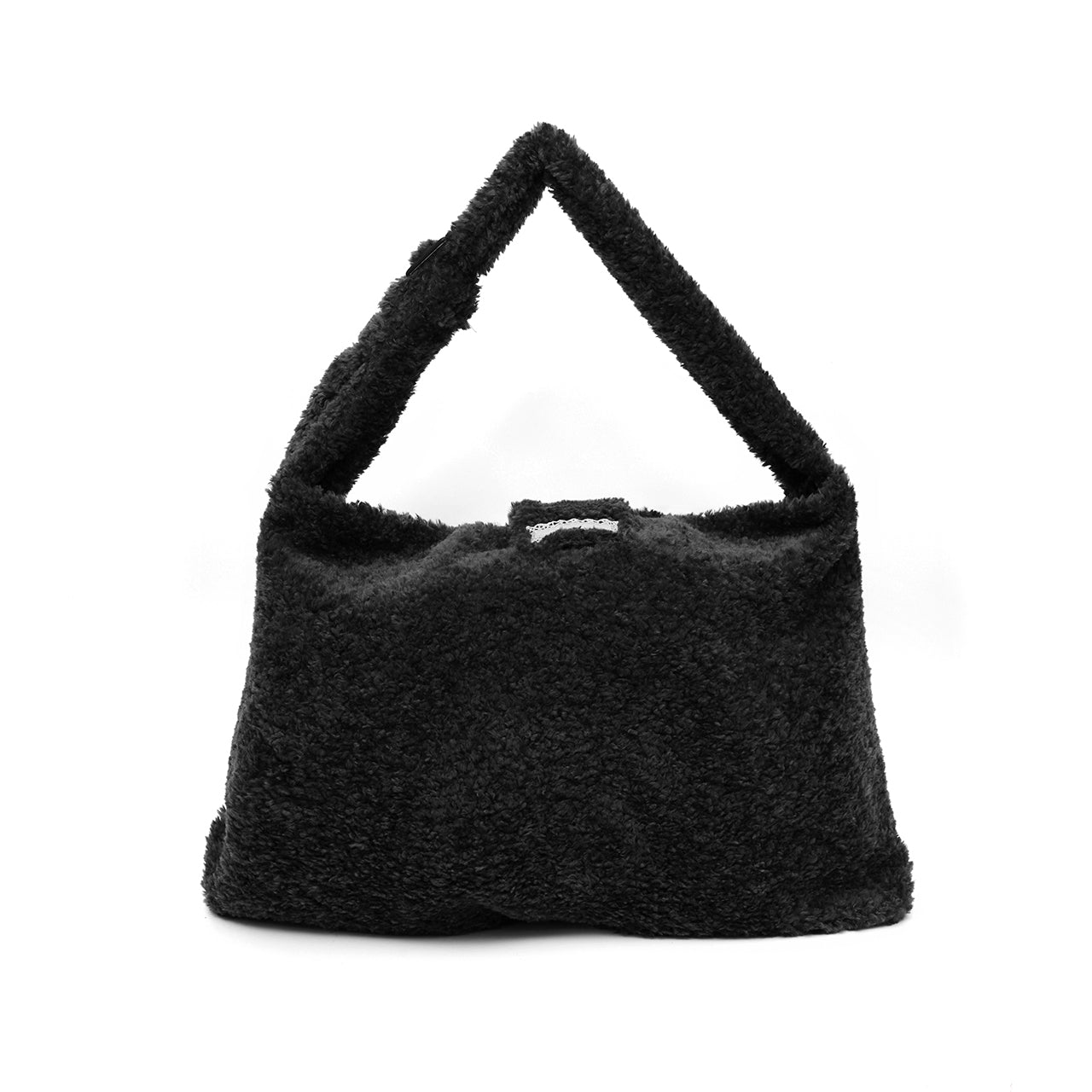 A-1634 Bouclé Ribbon Shoulder Bag