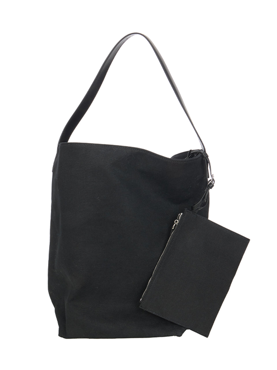 A-1837 Solid Canvas Shoulder Bag