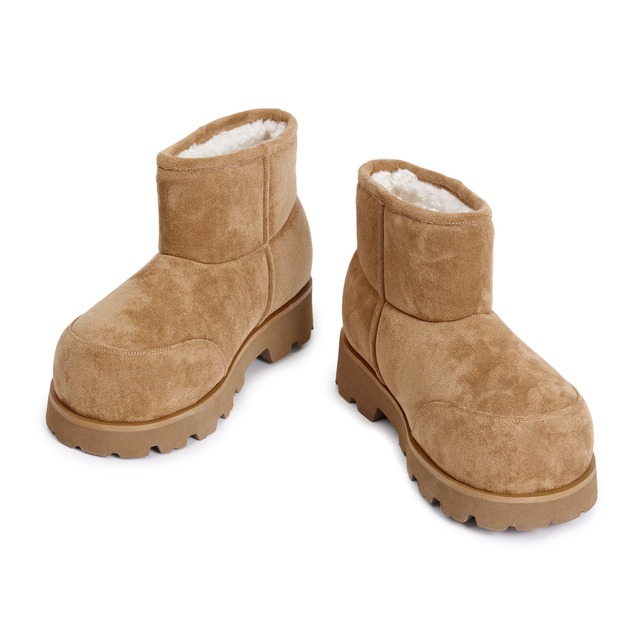 AR-3378 Suede Platform Boots