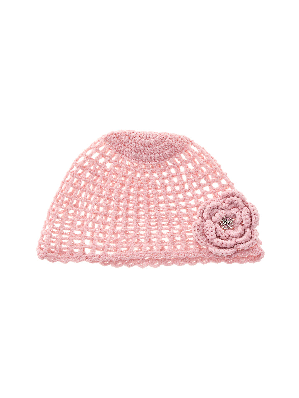 AC-893 Flower Crochet Knit Beanie