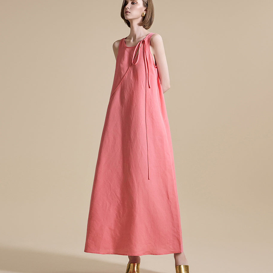 D5019 Linen Dress