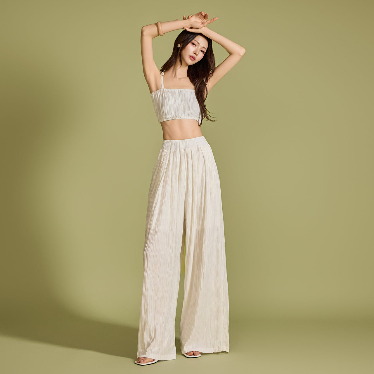 D5045 Pleated Two-Piece