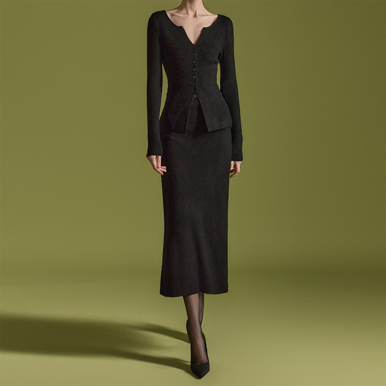 D5168 针织两件套