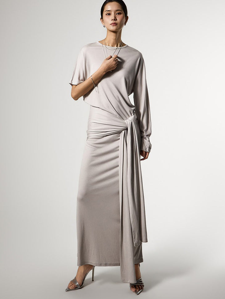 D5488 吊带不对称连衣裙