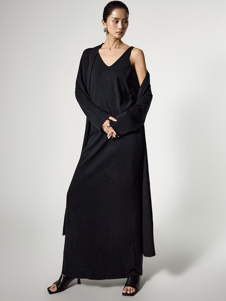 D5498 开衫三件套