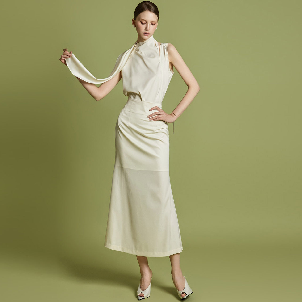 TP2202 ブラウス＆スカートセット