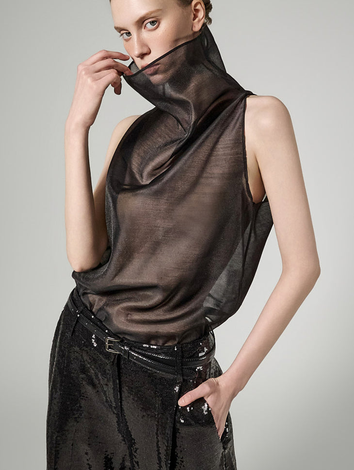 B9205 Organza Blouse