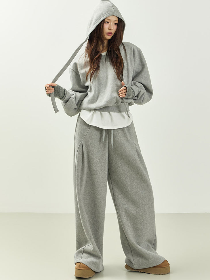 TP2314 Fleece Sweatshirts and Pants Set
