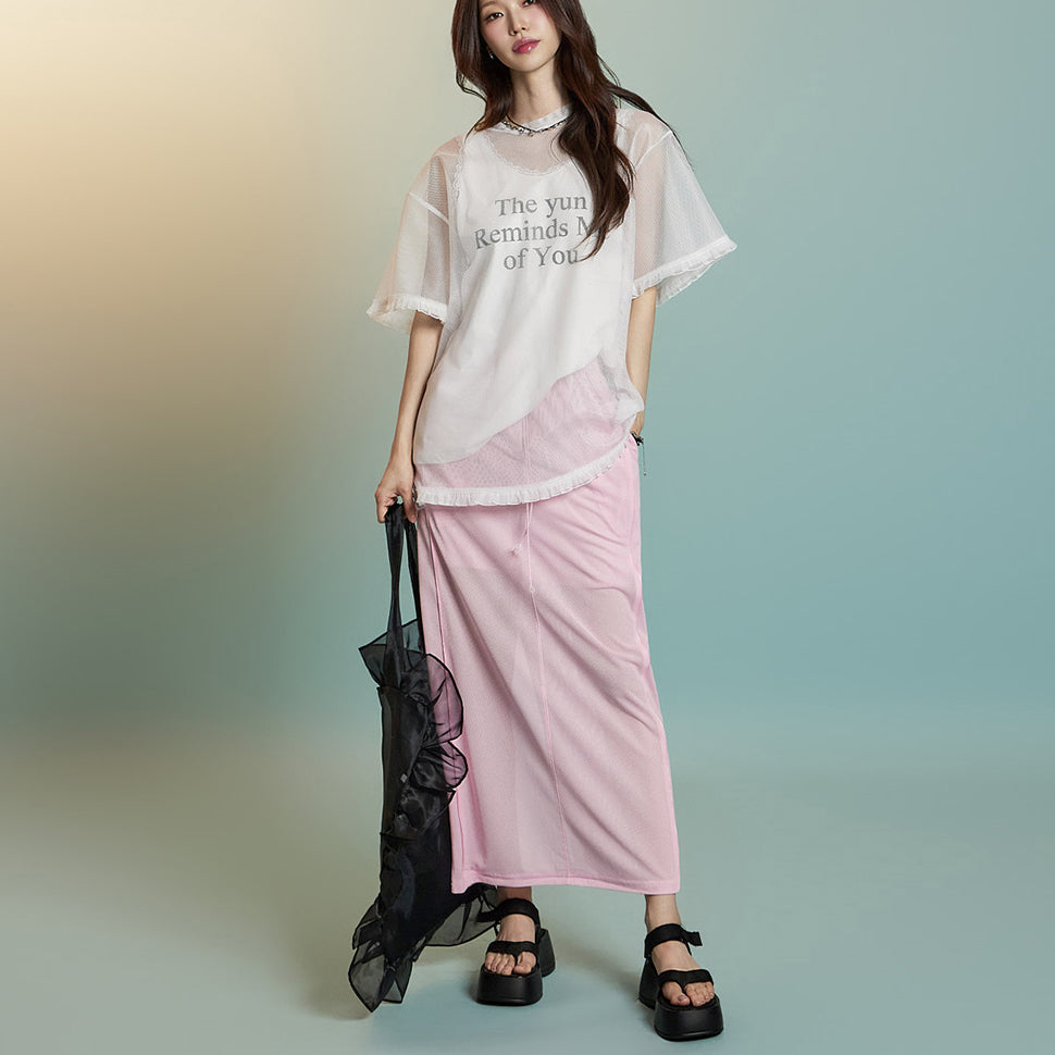 SK3018 Mesh Skirt