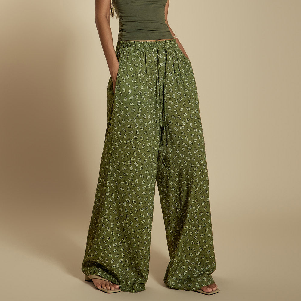 P3603 Paisley Designed Pants