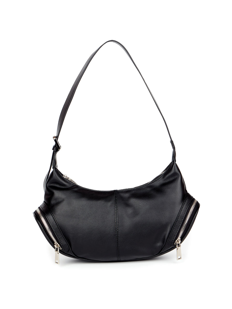 A-1613 Leather Pocket Shoulder Bag