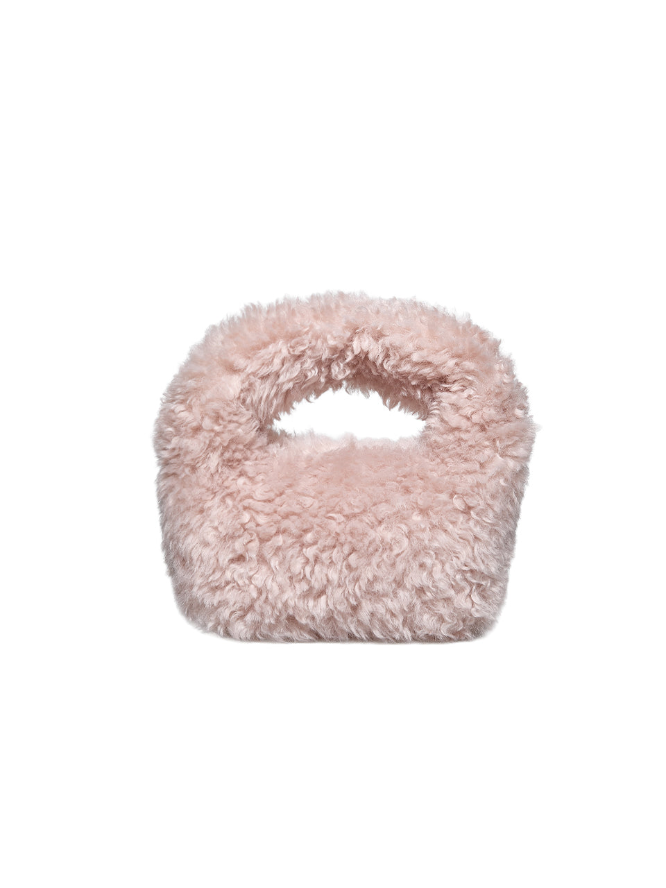 A-1799 Fur Mini Handle Bag