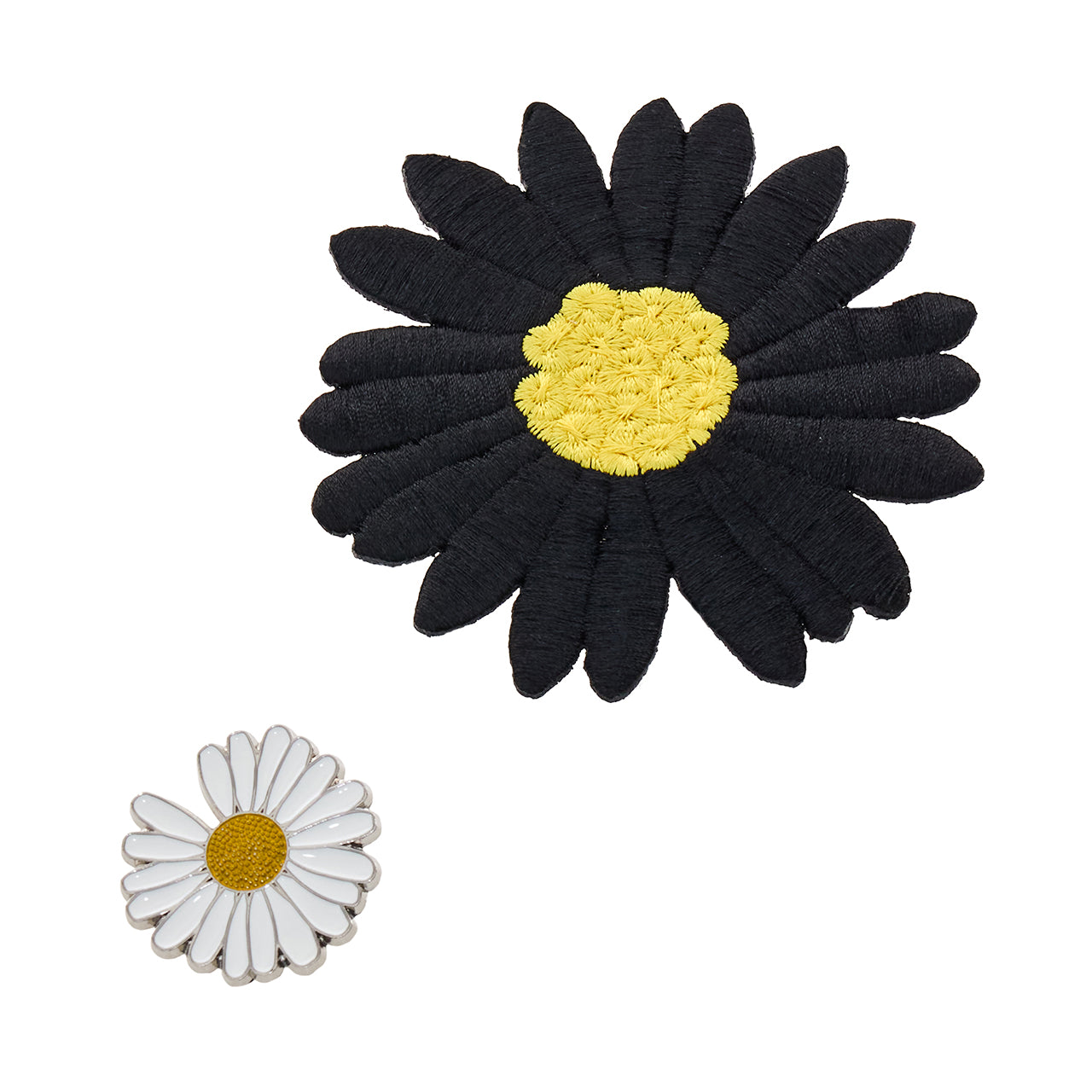 AB-202 Daisy Metal Brooch