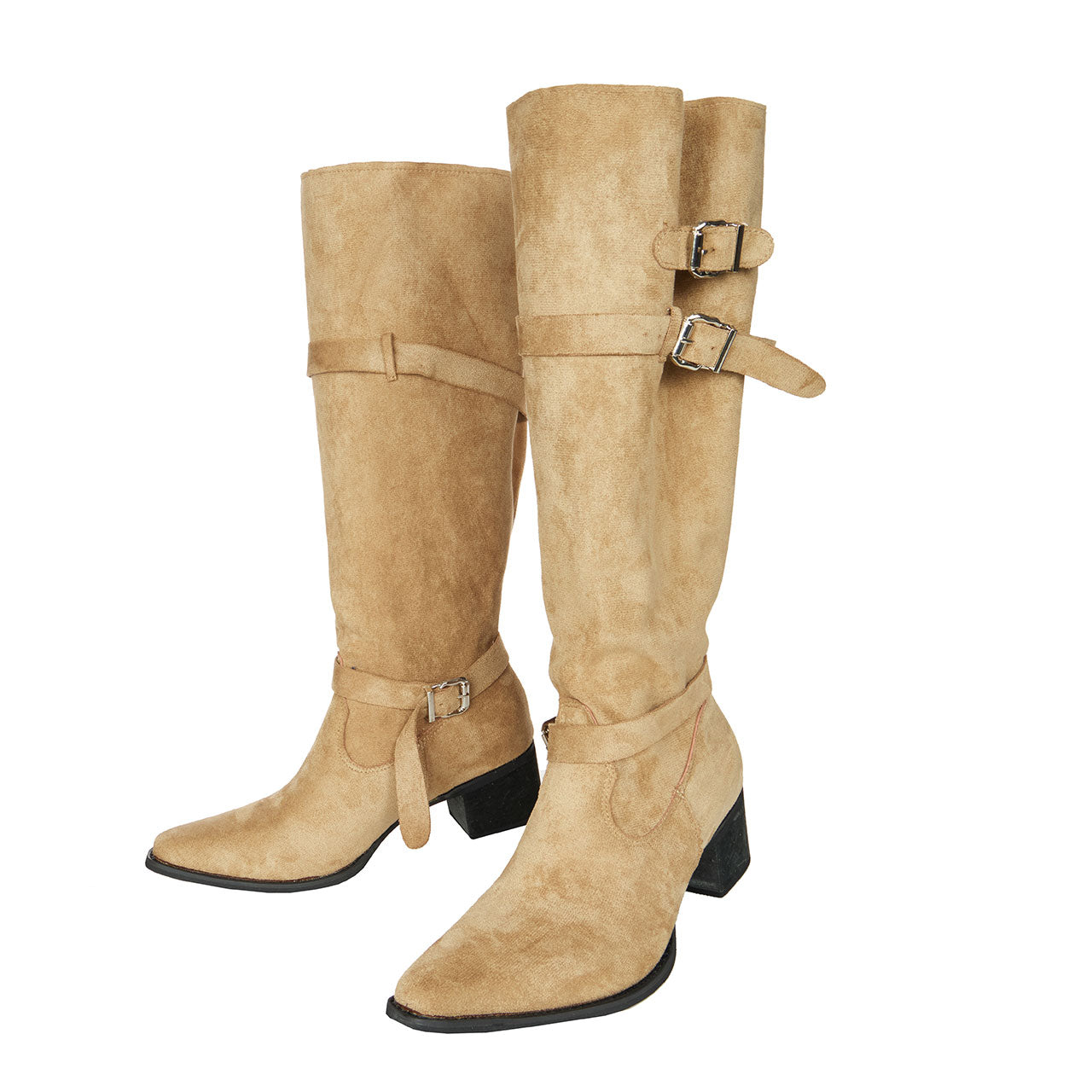 AR-3516 Suede Long Boots