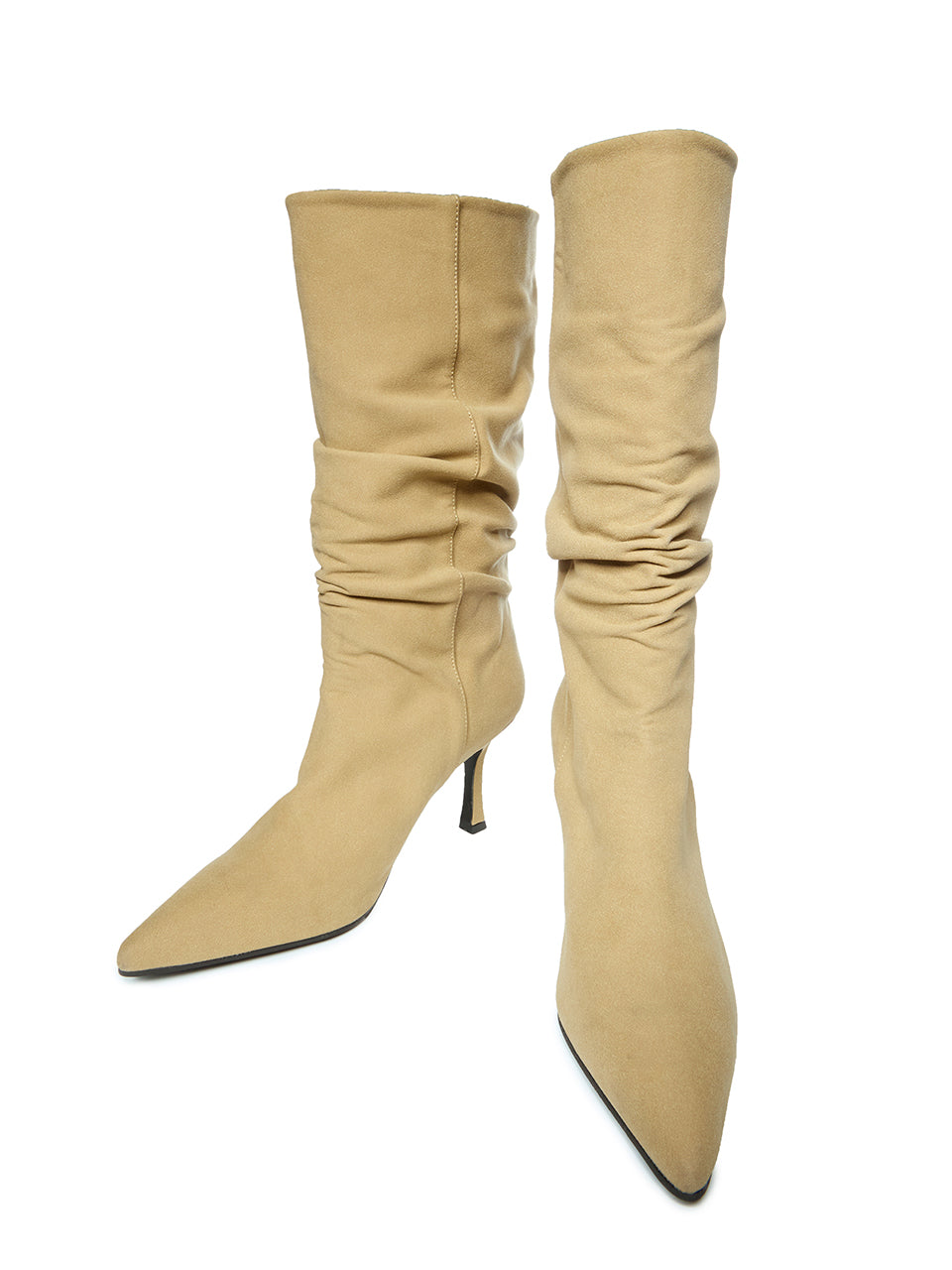 AR-3536 High Heel Mid-Calf Boots