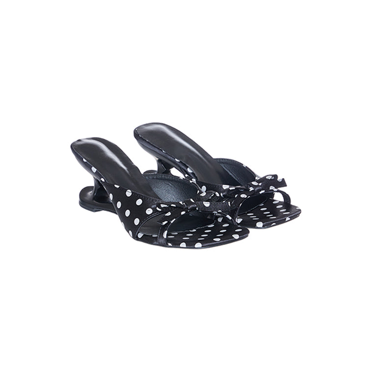 AR-3604 Dot Objet High Heel Mules