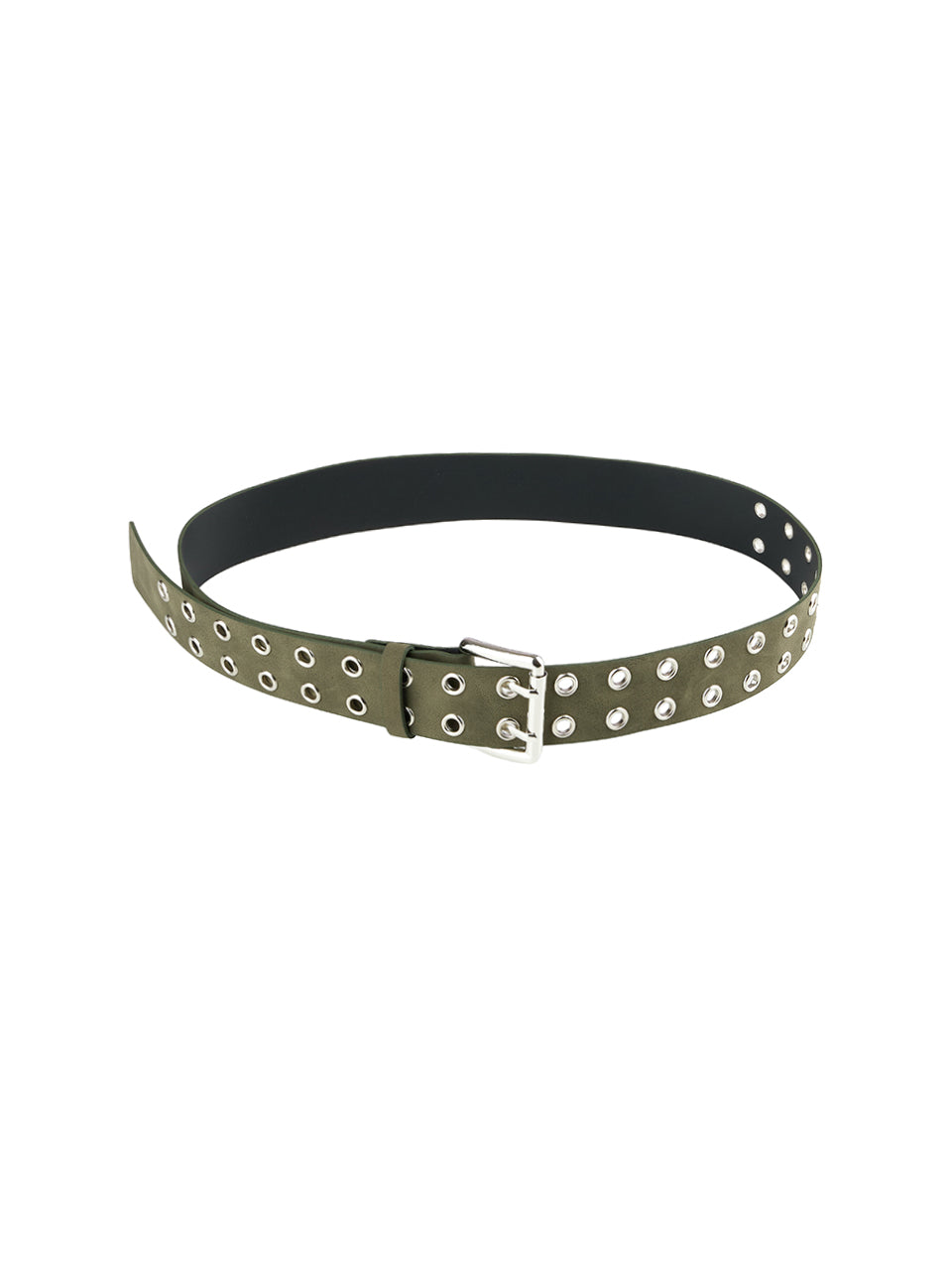 AT-573 Suede Double Eyelet Belt