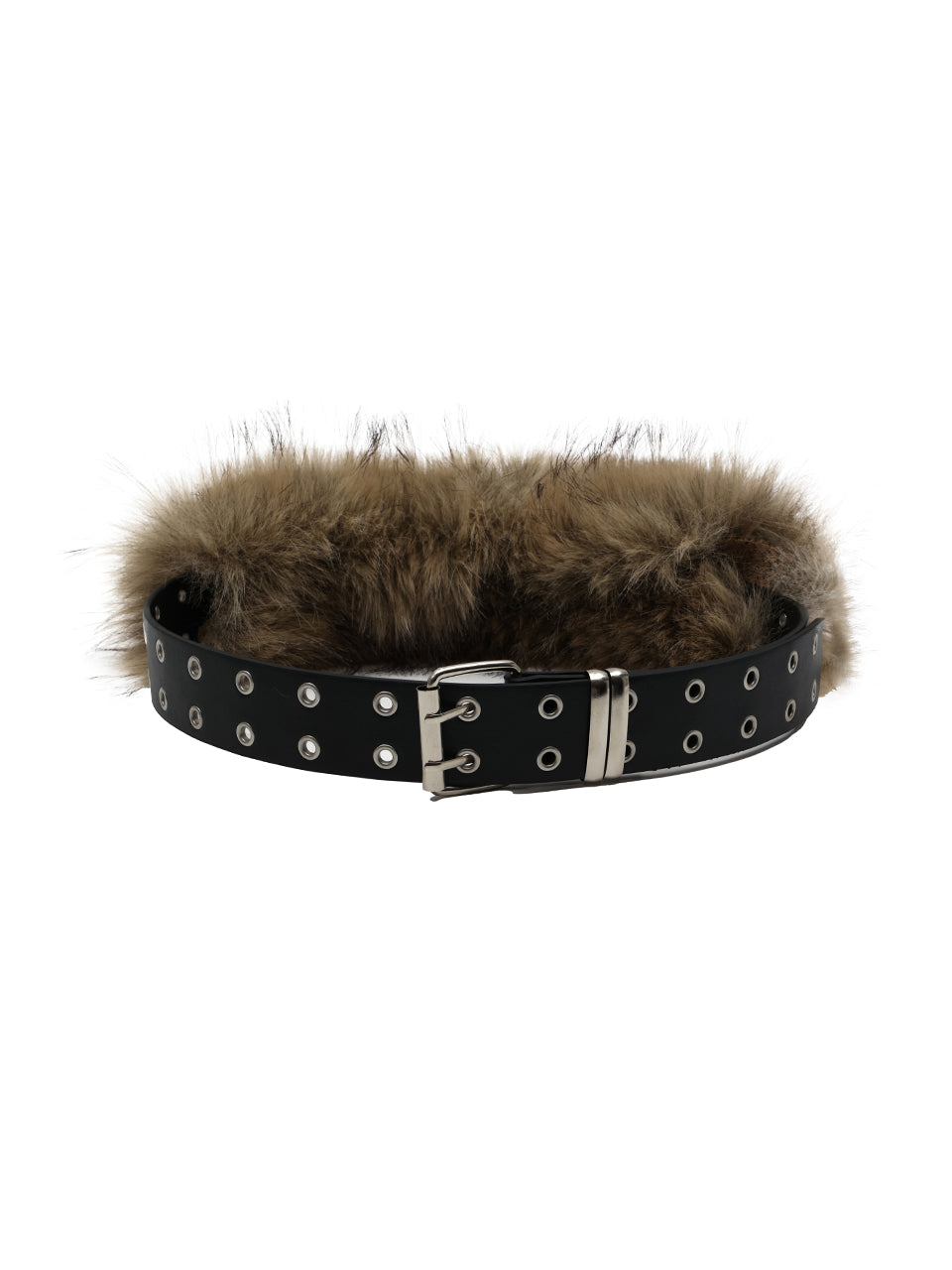 AT-603 Eyelet Fur Belt