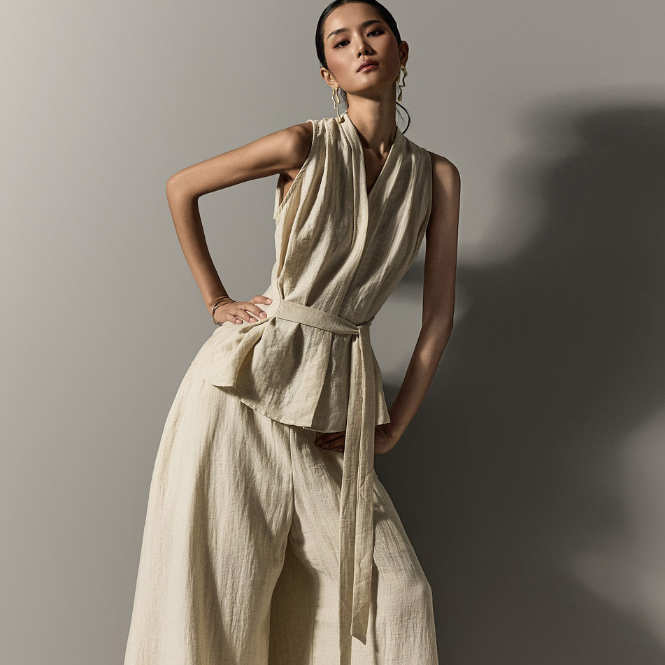 B3102 ラップブラウス