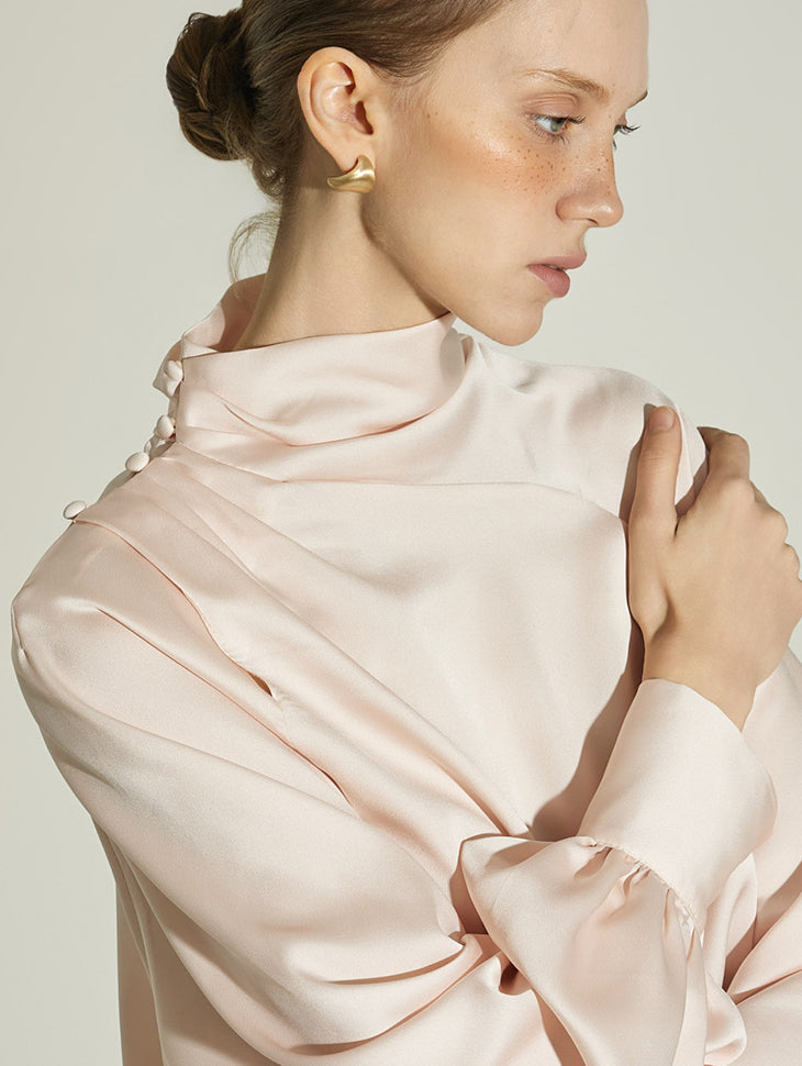 B3146 Satin Blouse